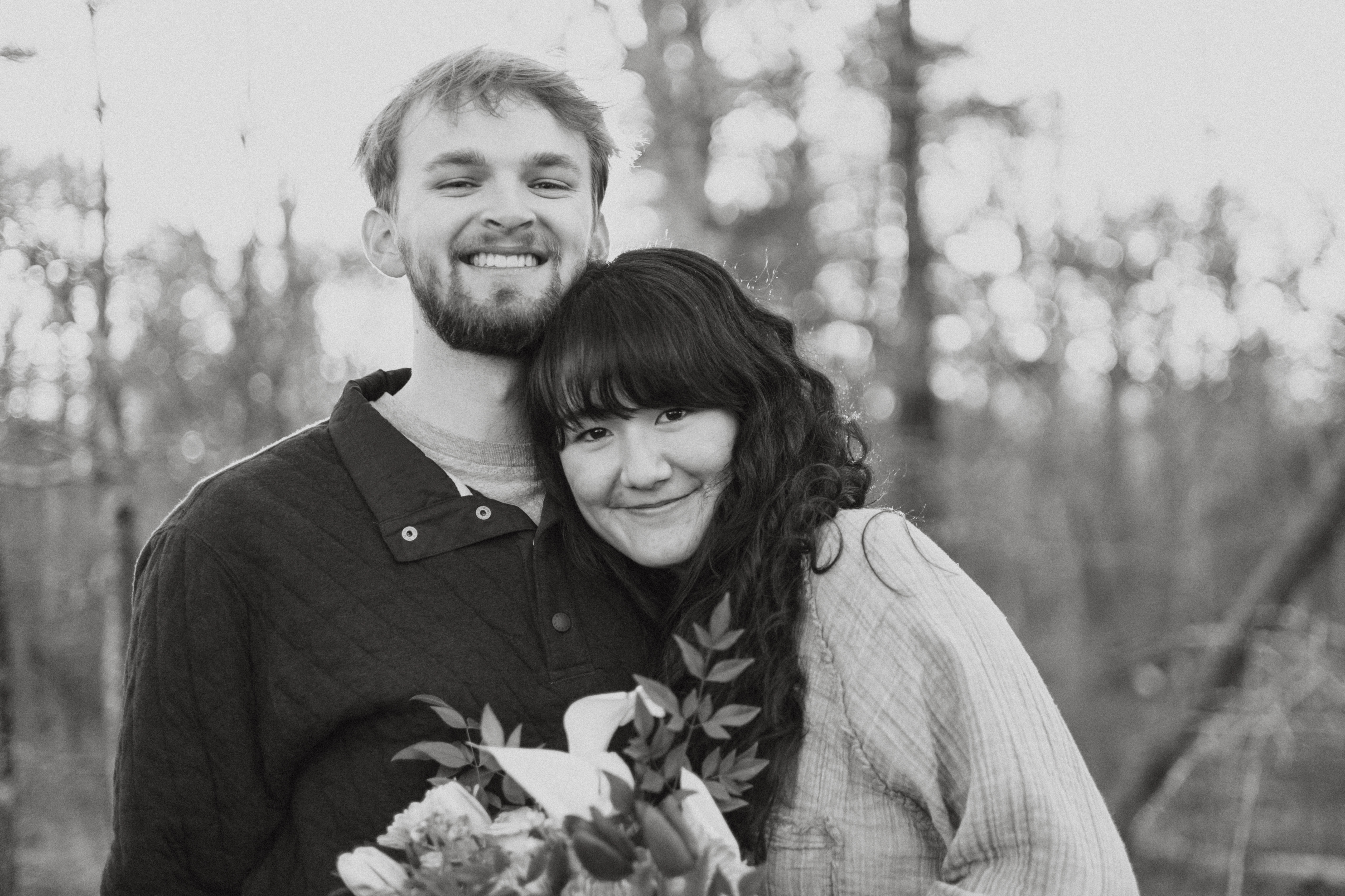 Abby and Jacob smiling