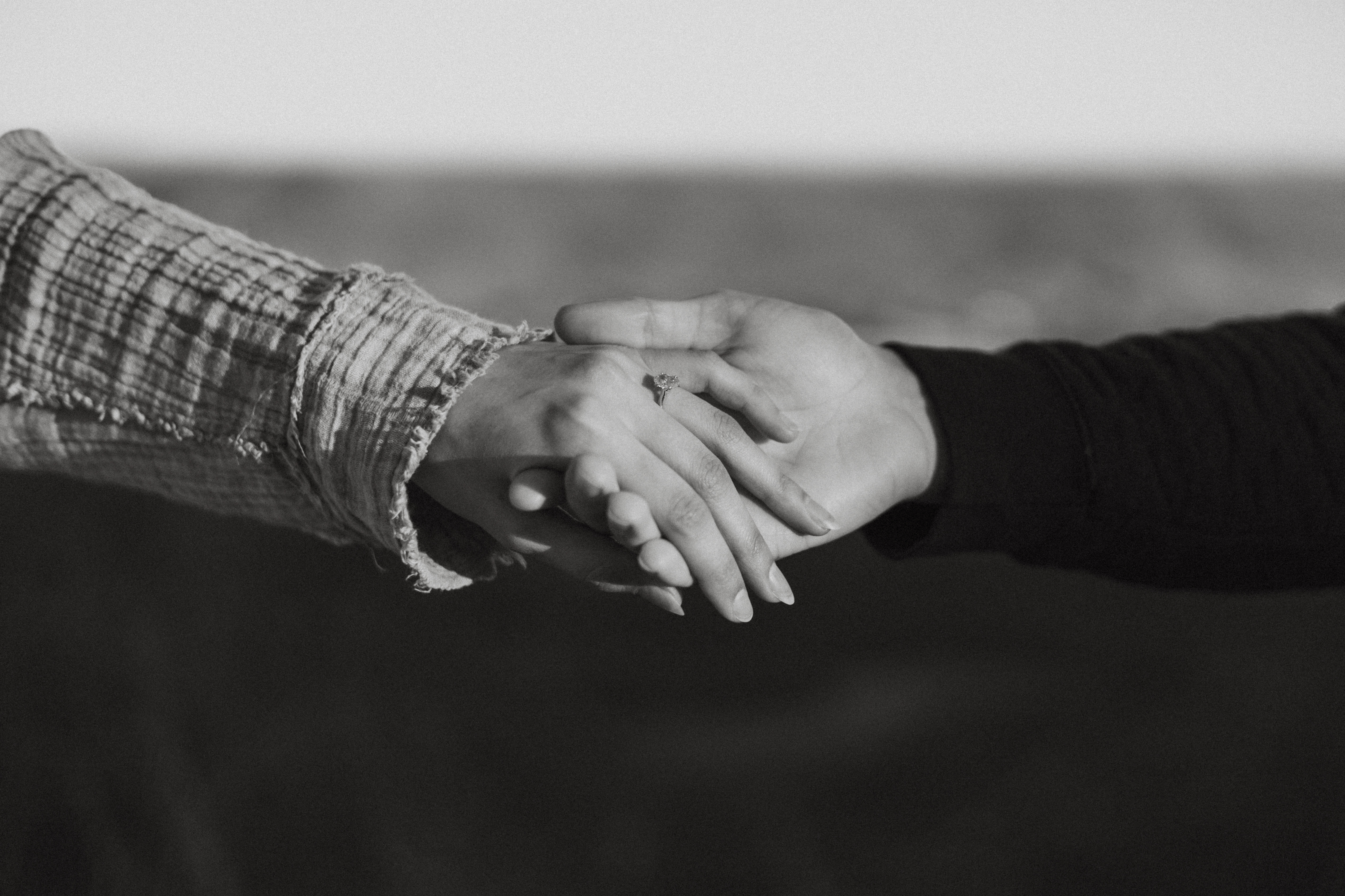 Abby and Jacob holding hands